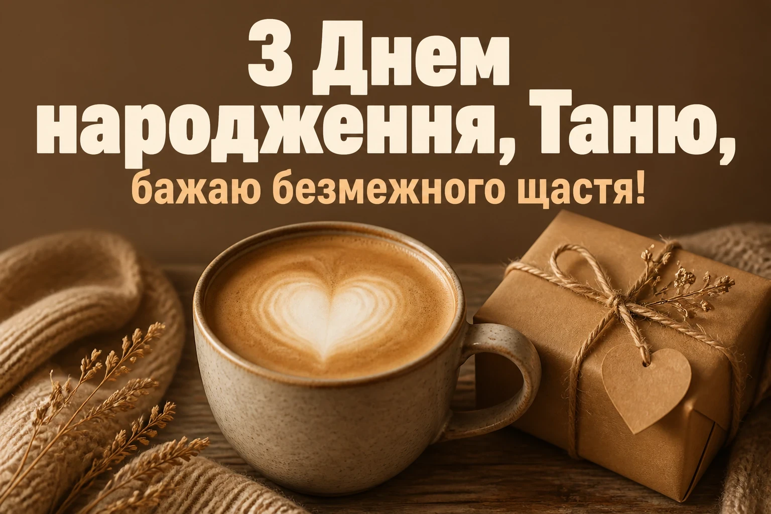 з днем народження таня