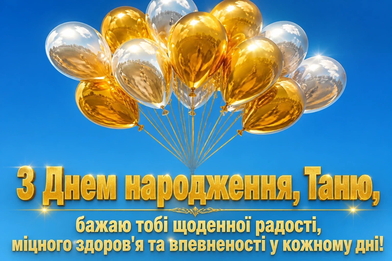 з днем народження таня