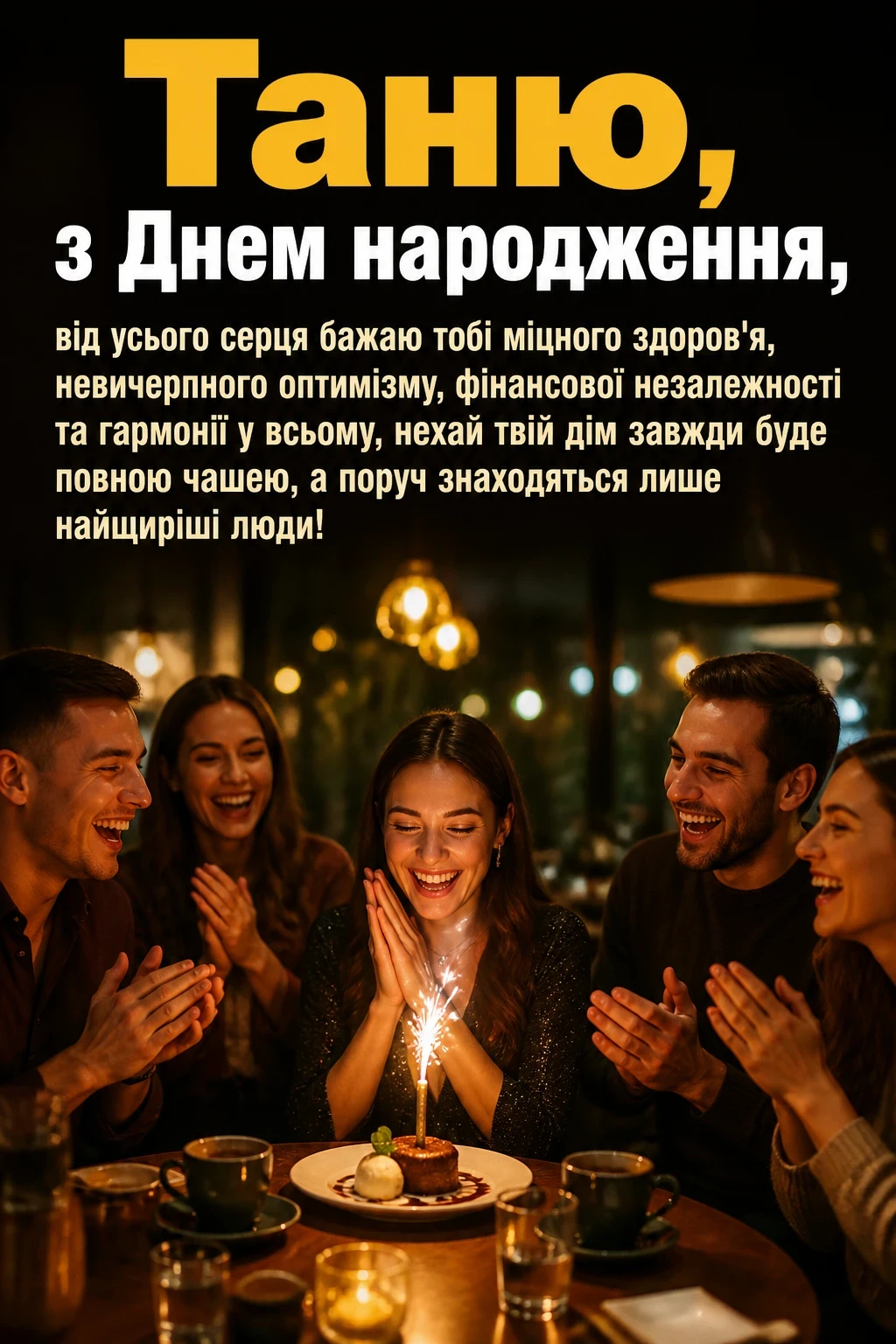 з днем народження таня