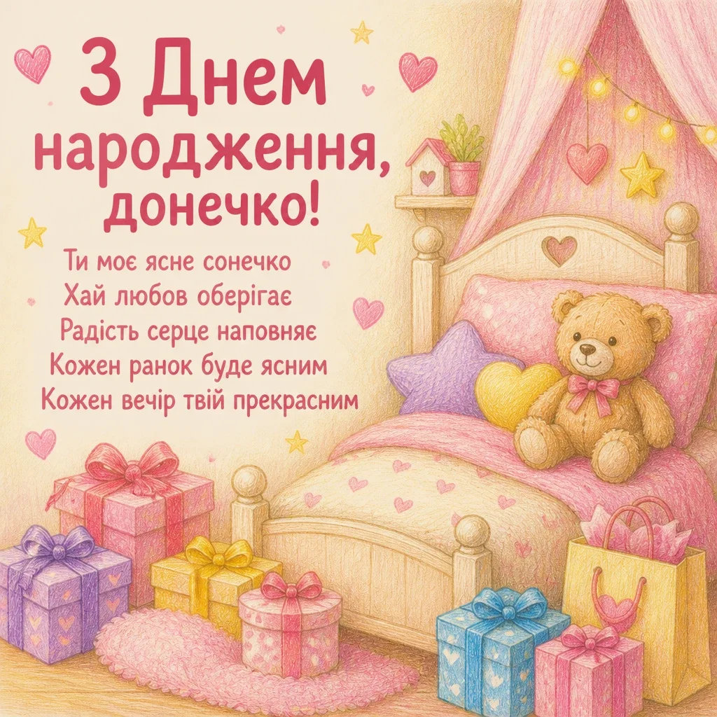 привітання з днем народження доньці від мами до сліз