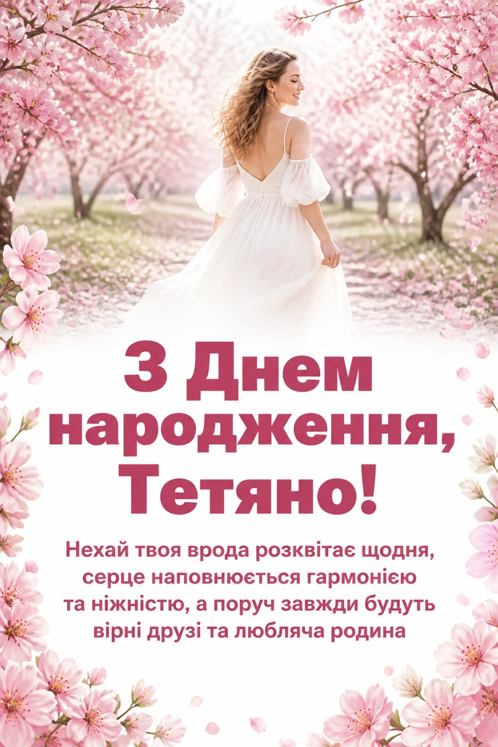 з днем народження тетяна