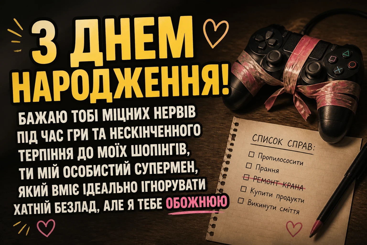 зворушливе привітання з днем народження коханому чоловіку