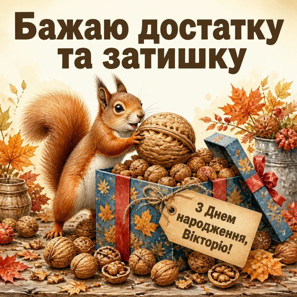 з днем народження вікторія