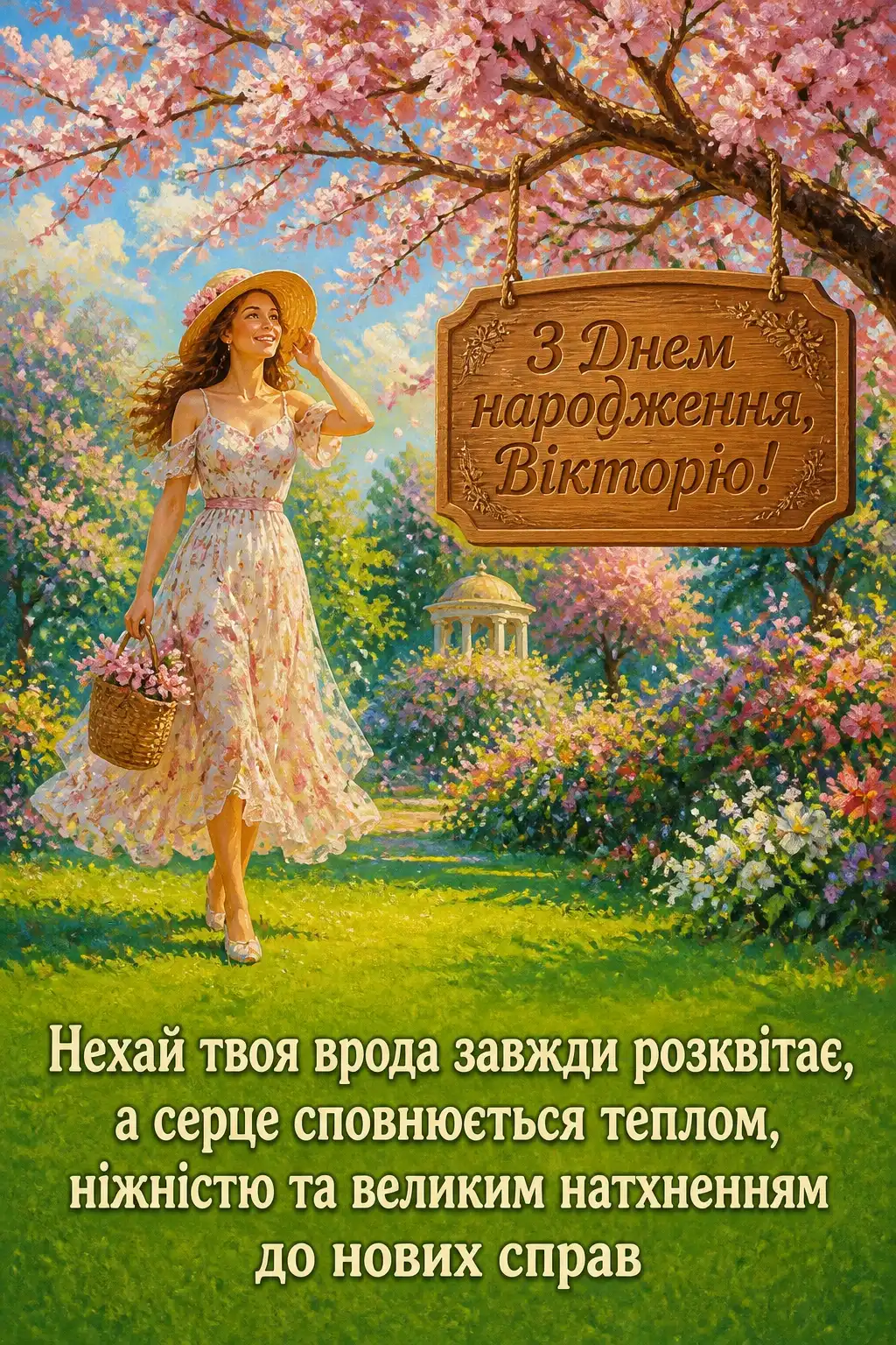 з днем народження вікторія