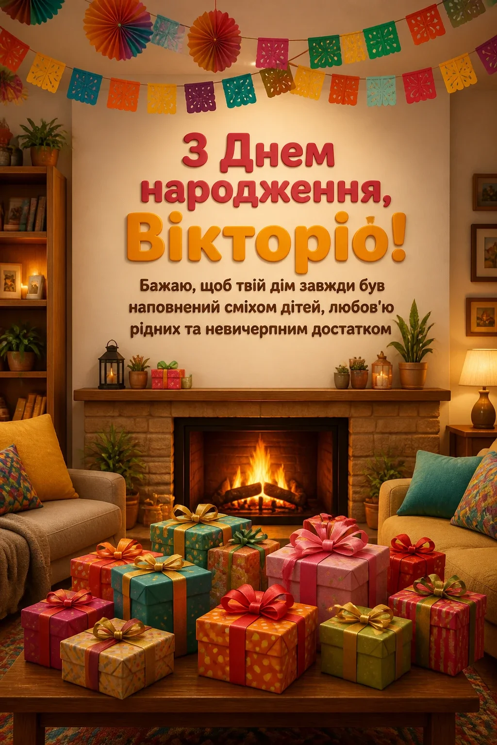 з днем народження вікторія