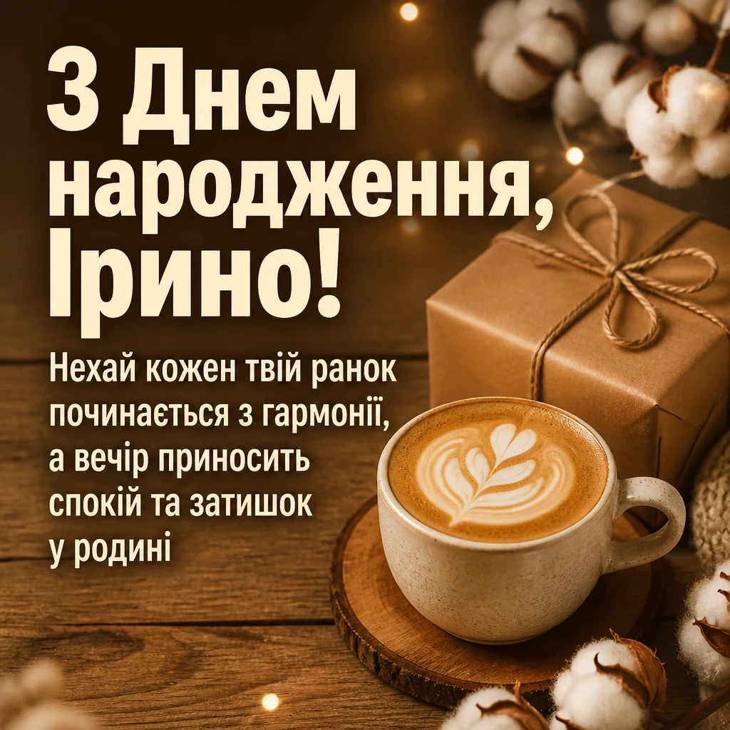 з днем народження ірина