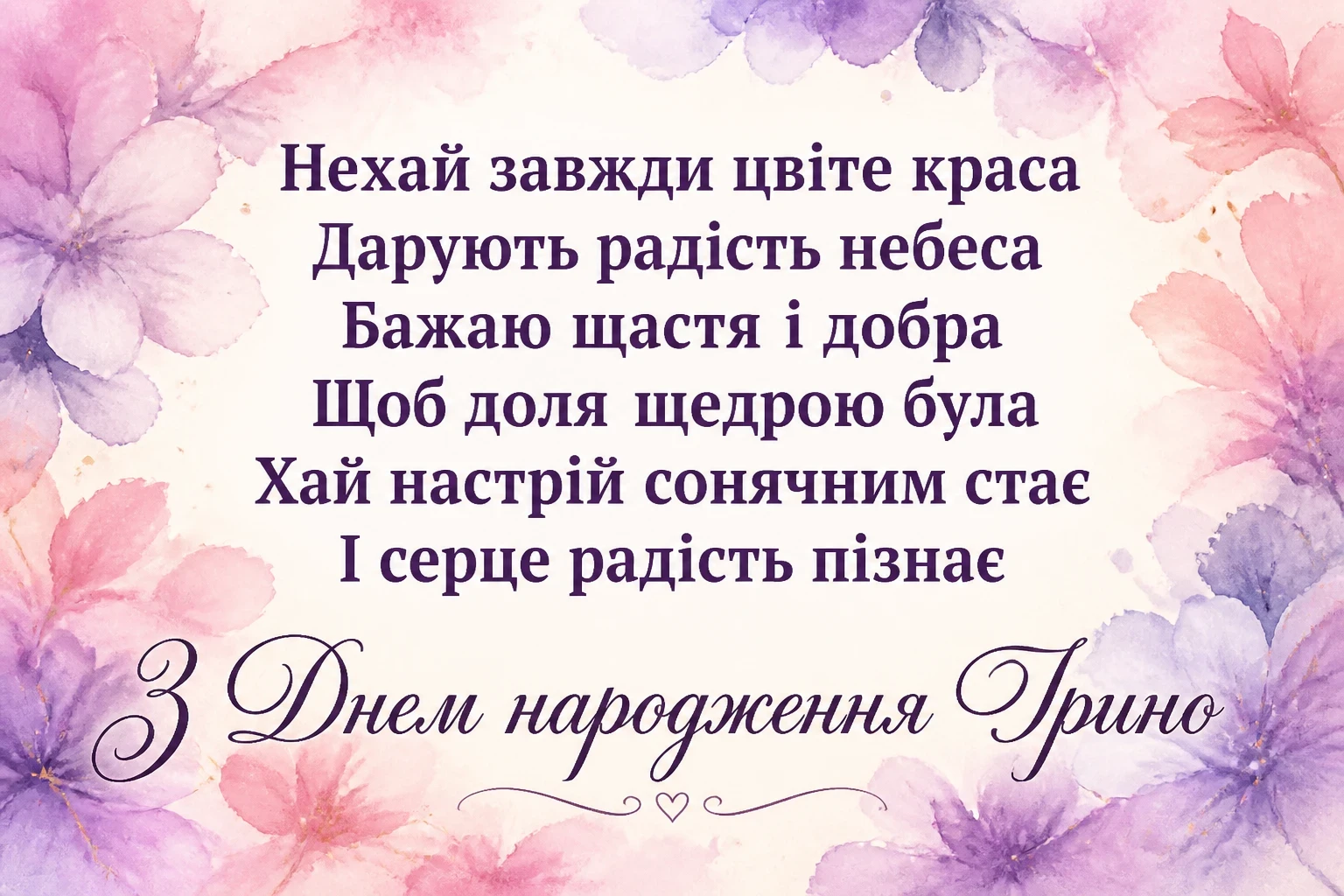 з днем народження ірина