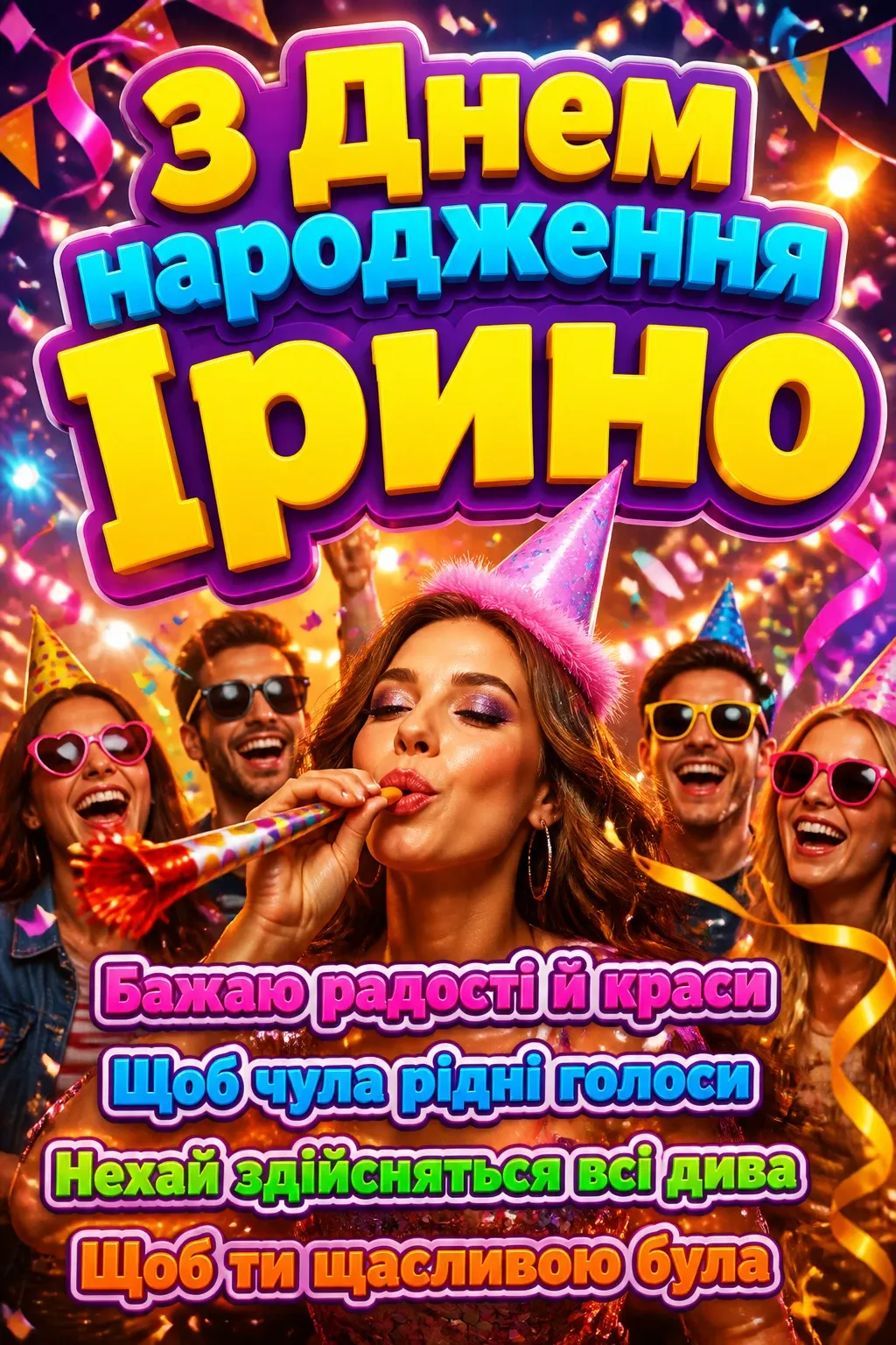 з днем народження ірина