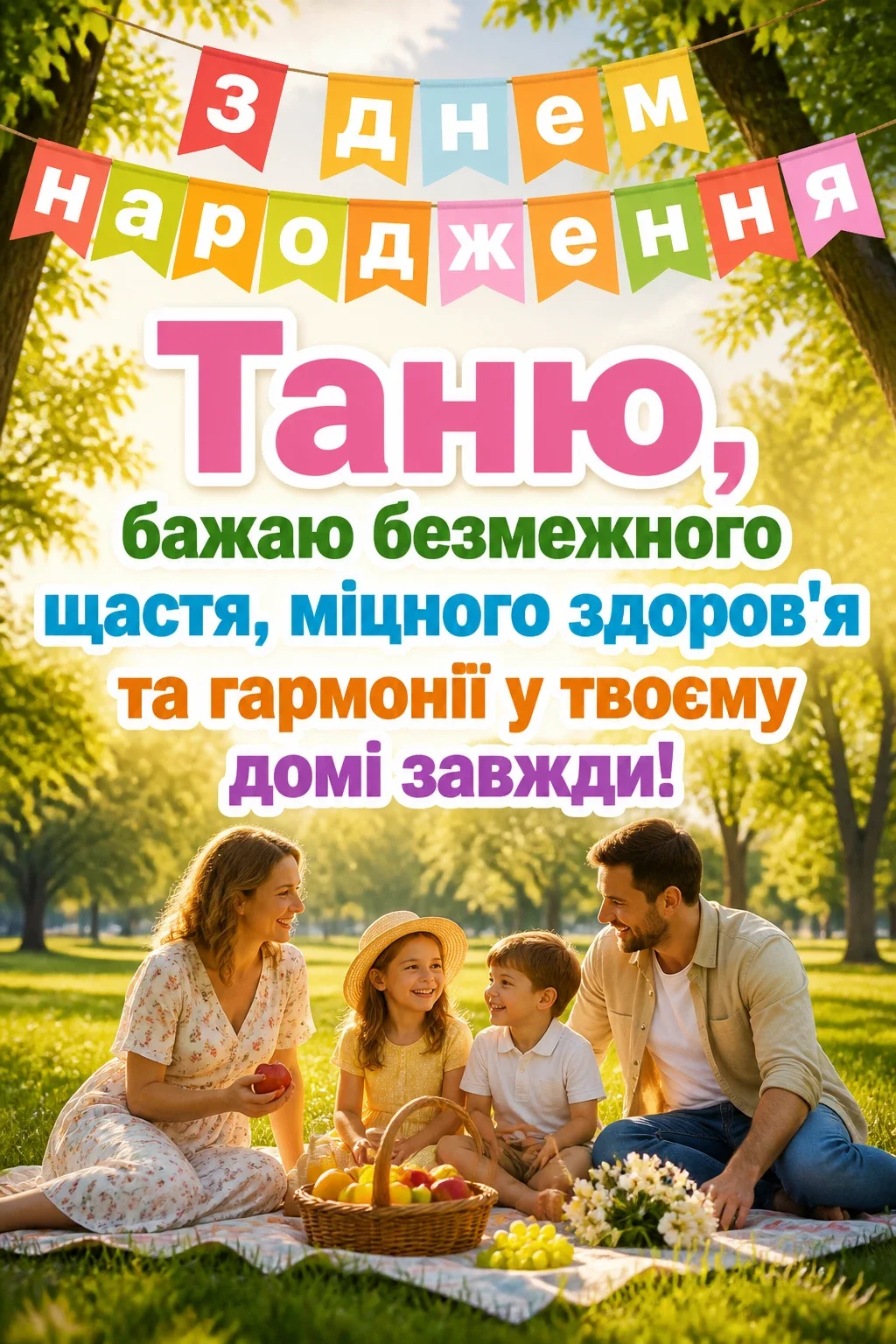 таня з днем народження