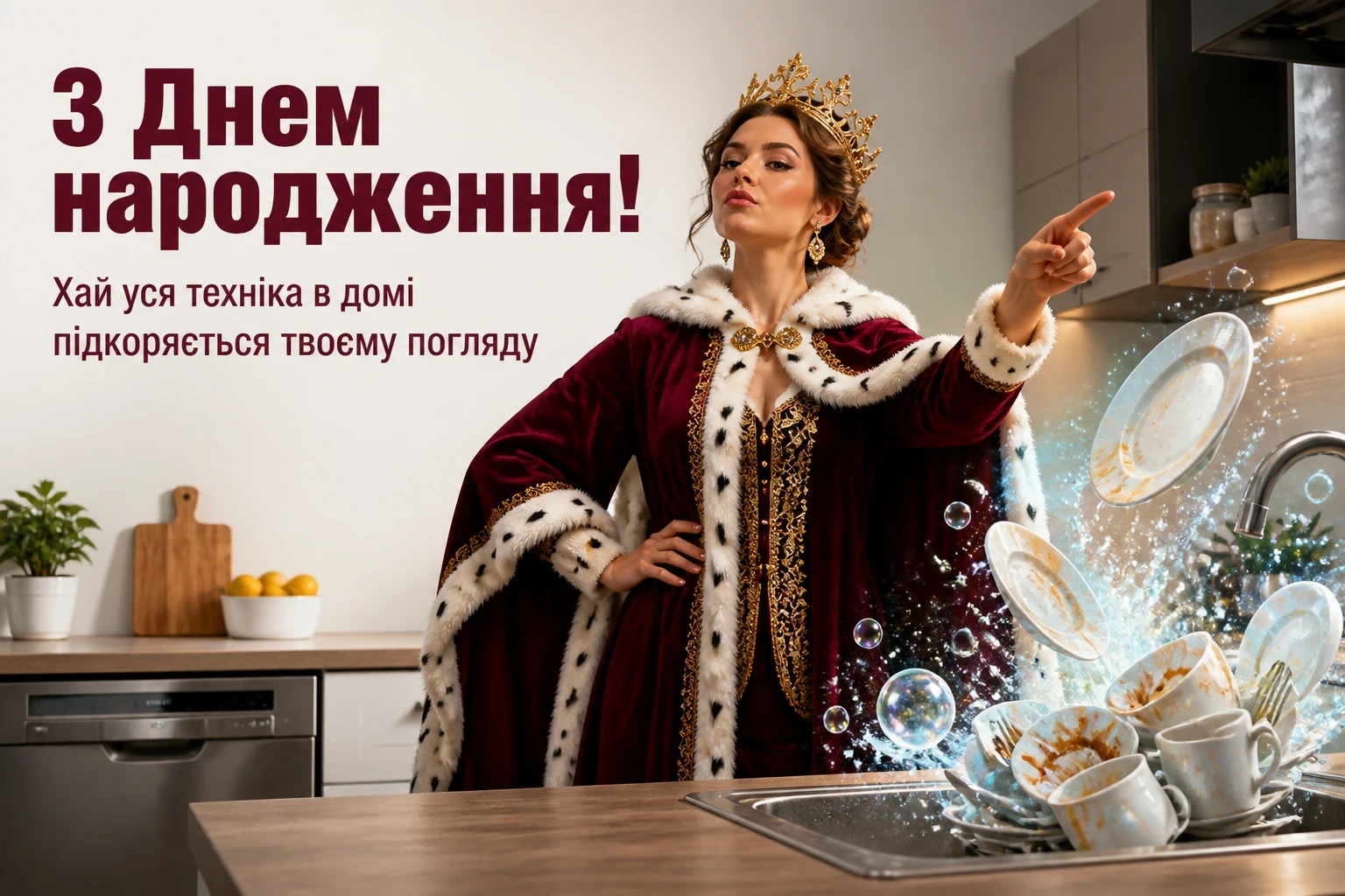 привітання мамі з днем народження прикольні