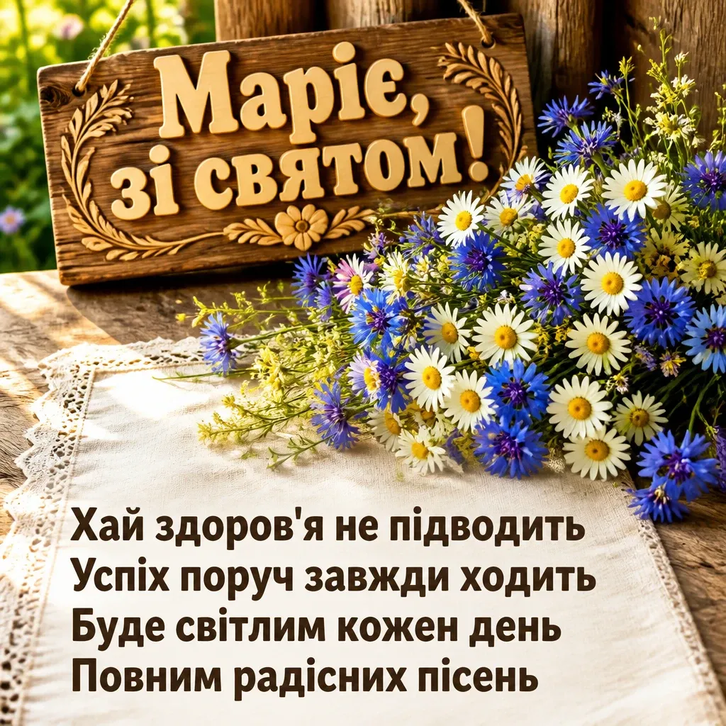 з днем народження марія
