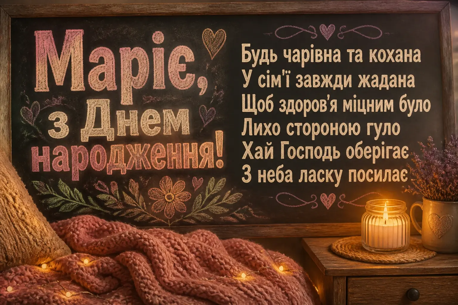 з днем народження марія