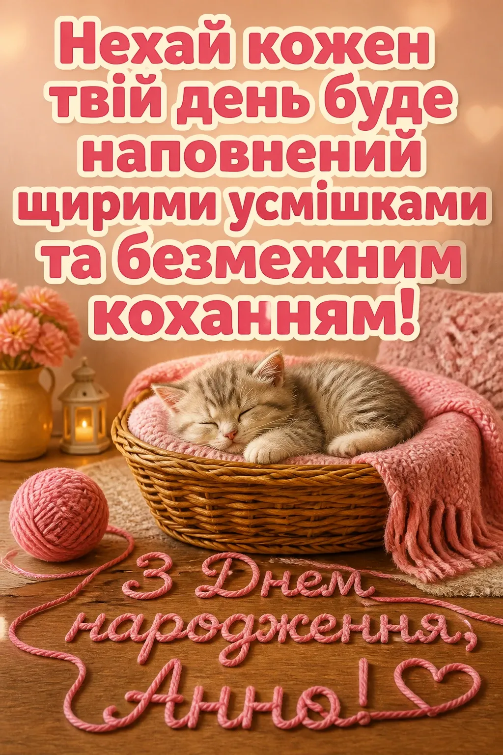 з днем народження анна