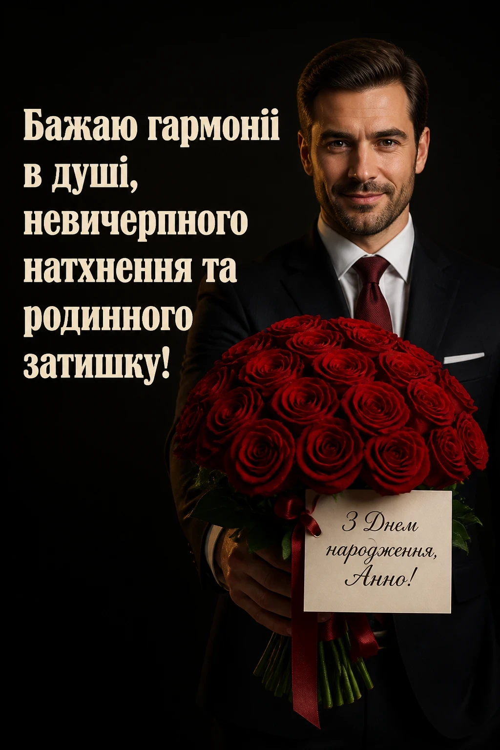 з днем народження анна
