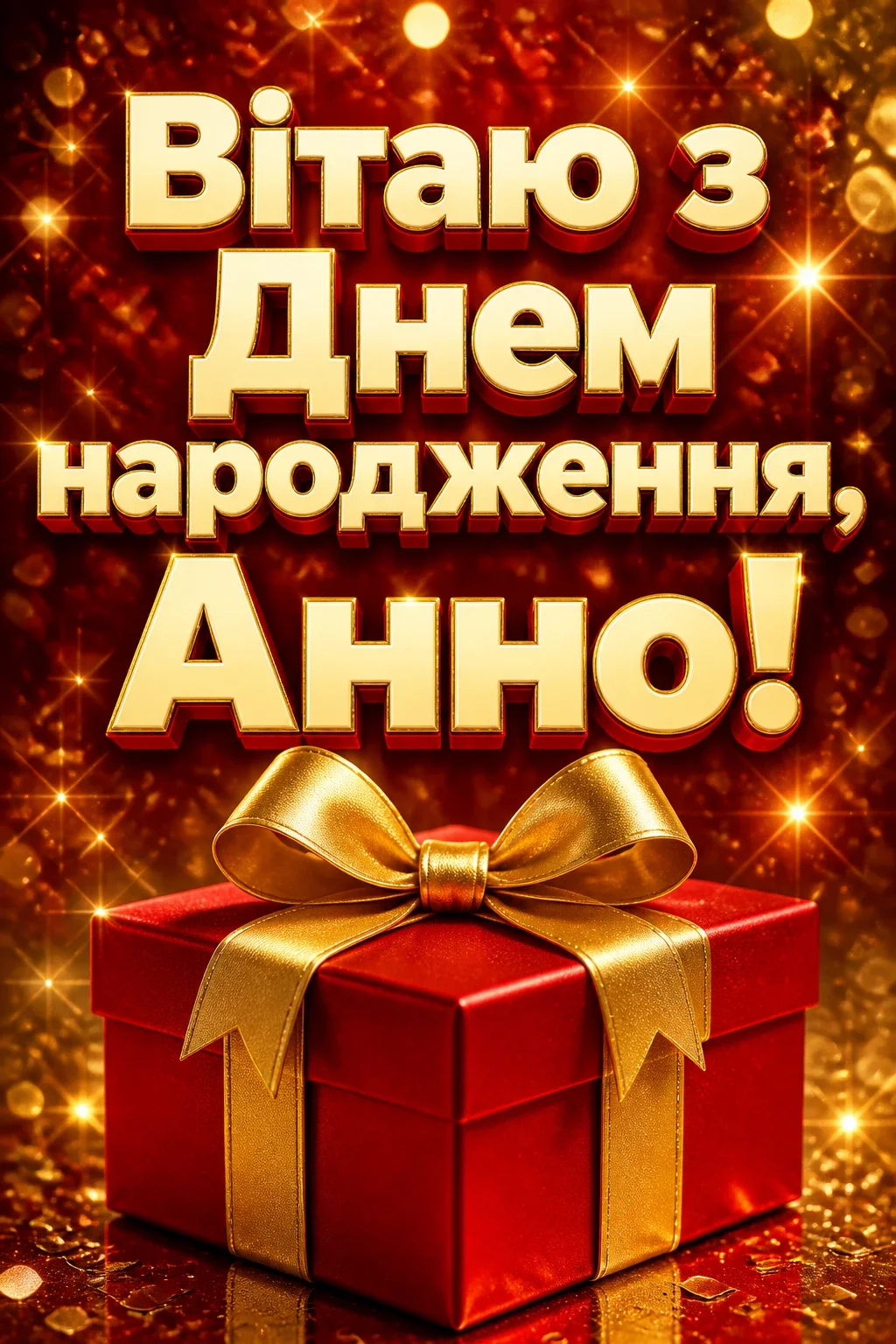 з днем народження анна