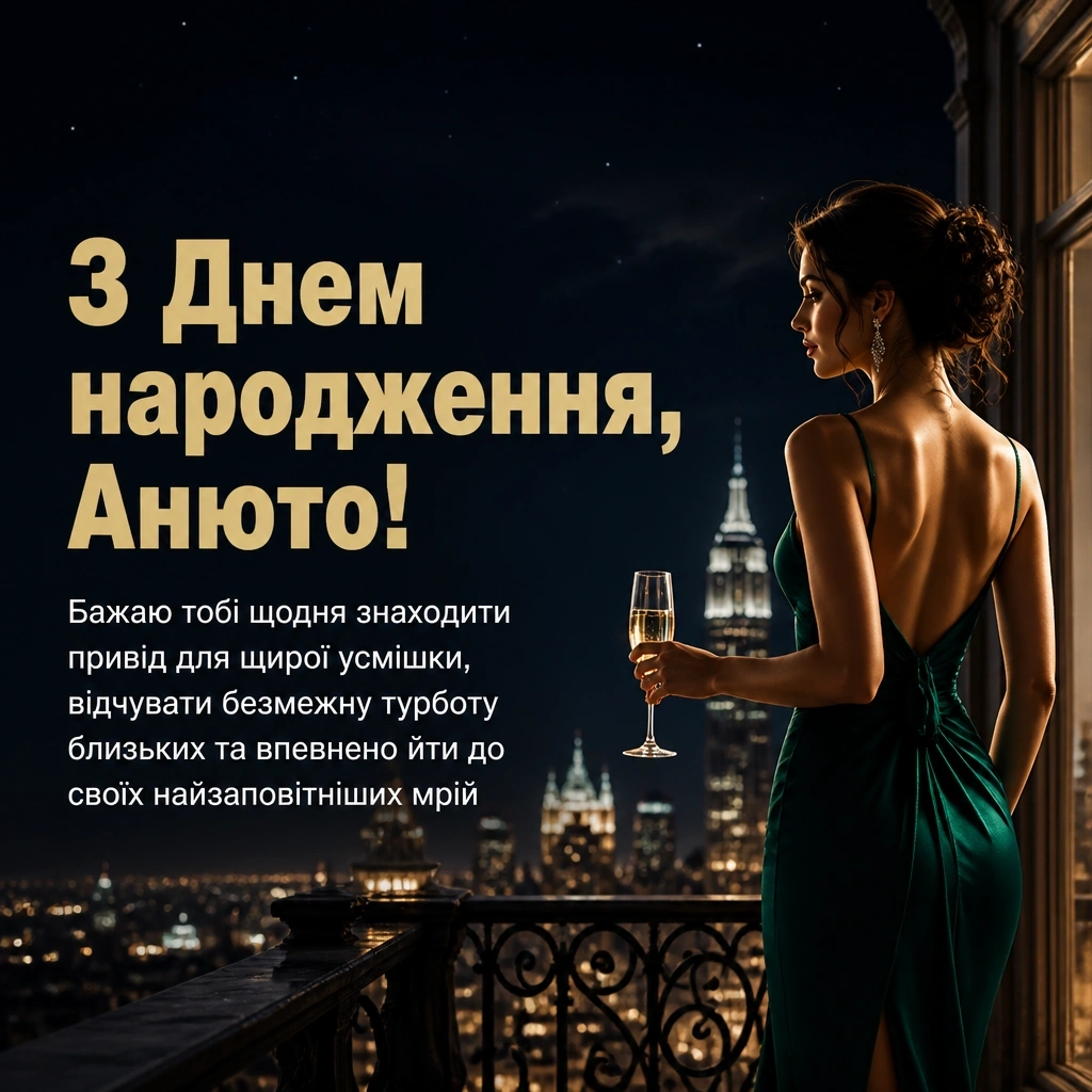 з днем народження анюта з днем народження анюта
