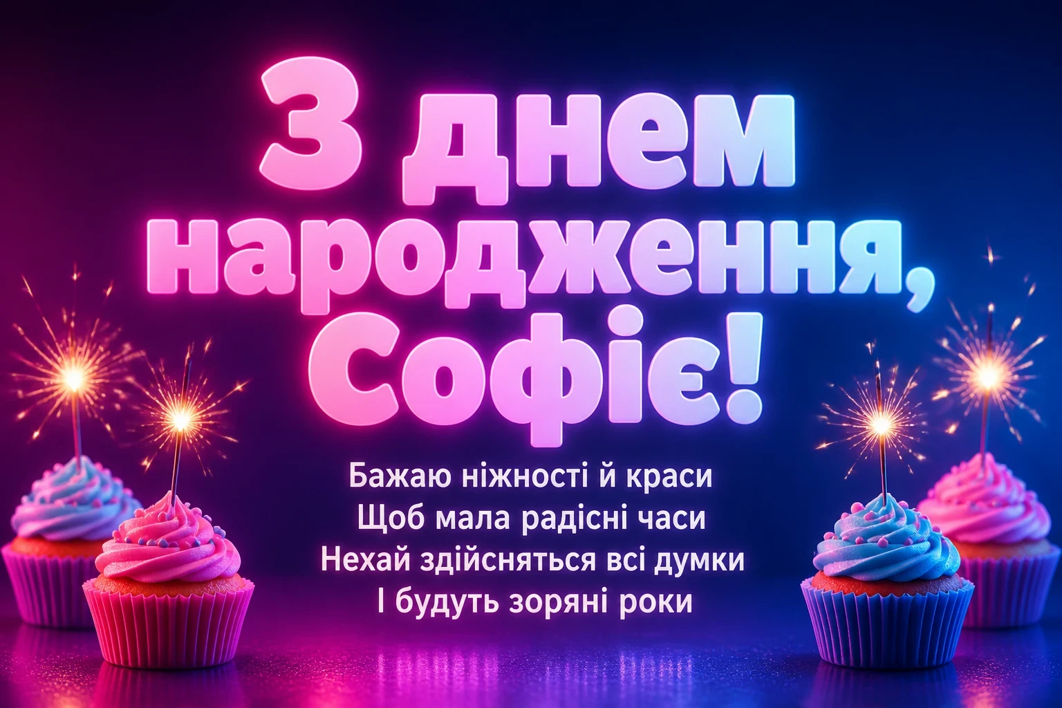 з днем народження софія