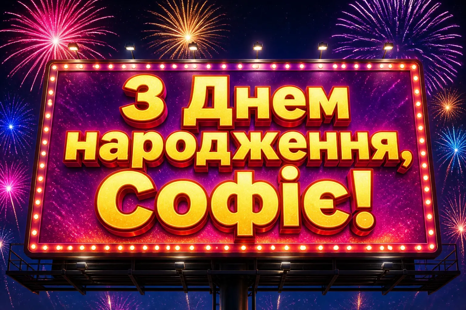 з днем народження софія