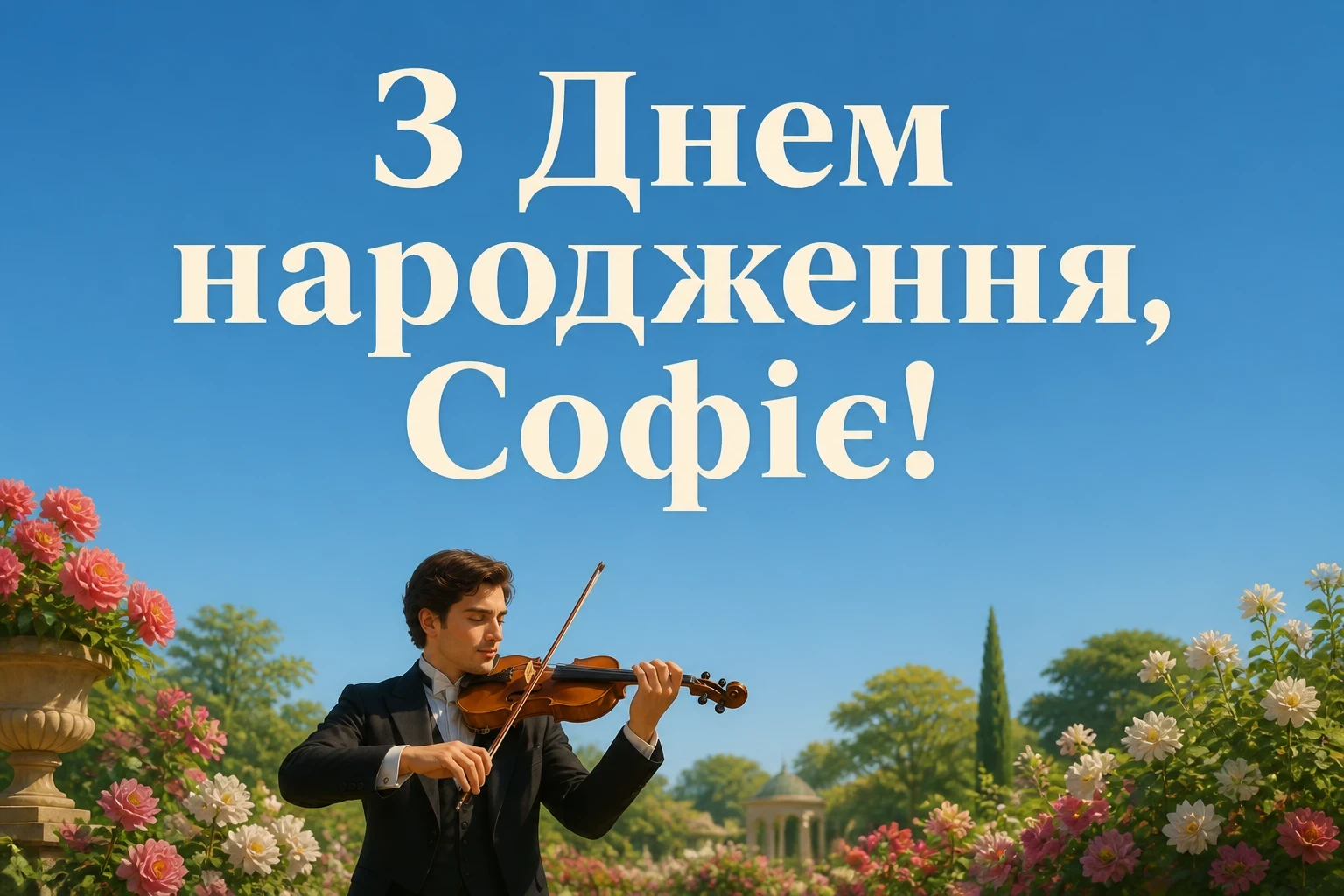 з днем народження софія