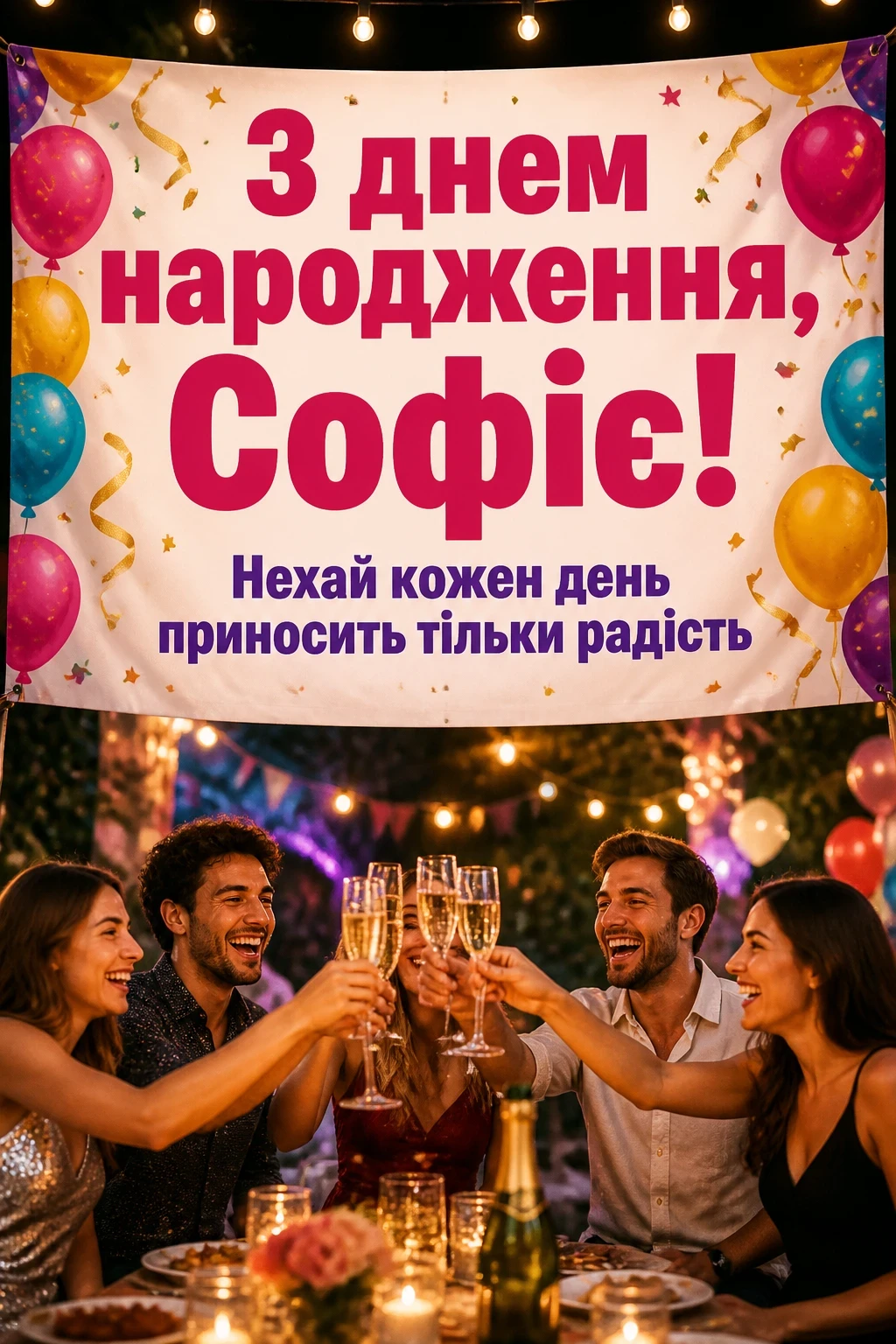 з днем народження софія