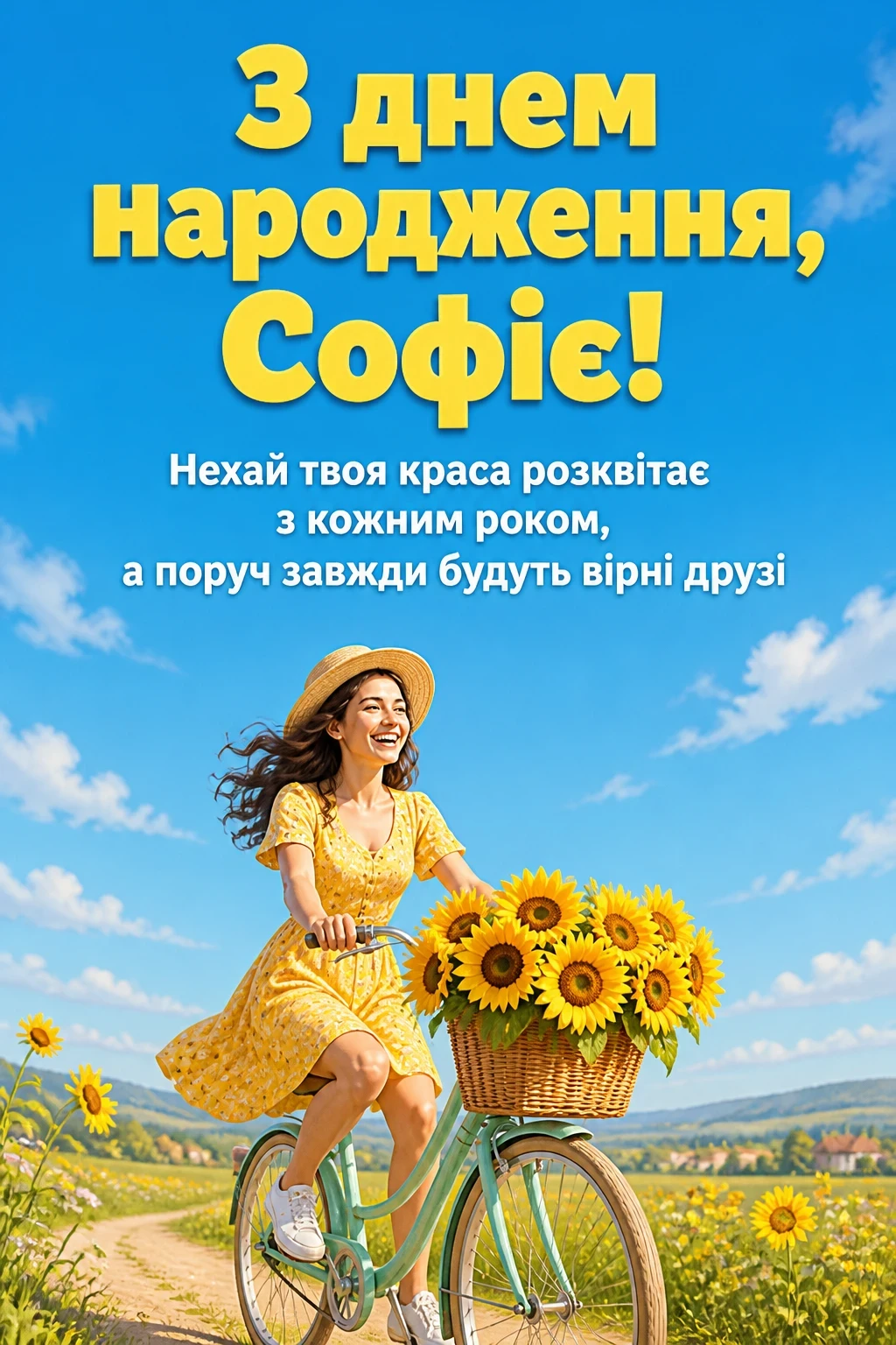 з днем народження софія