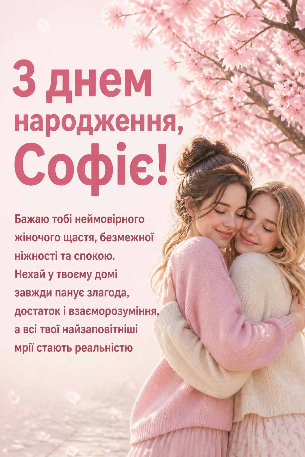 з днем народження софія