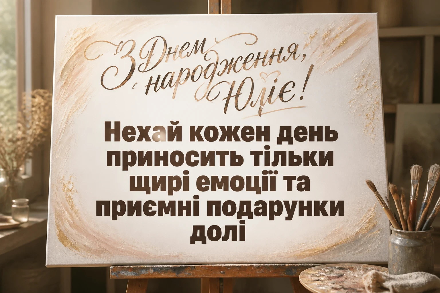 з днем народження юлія