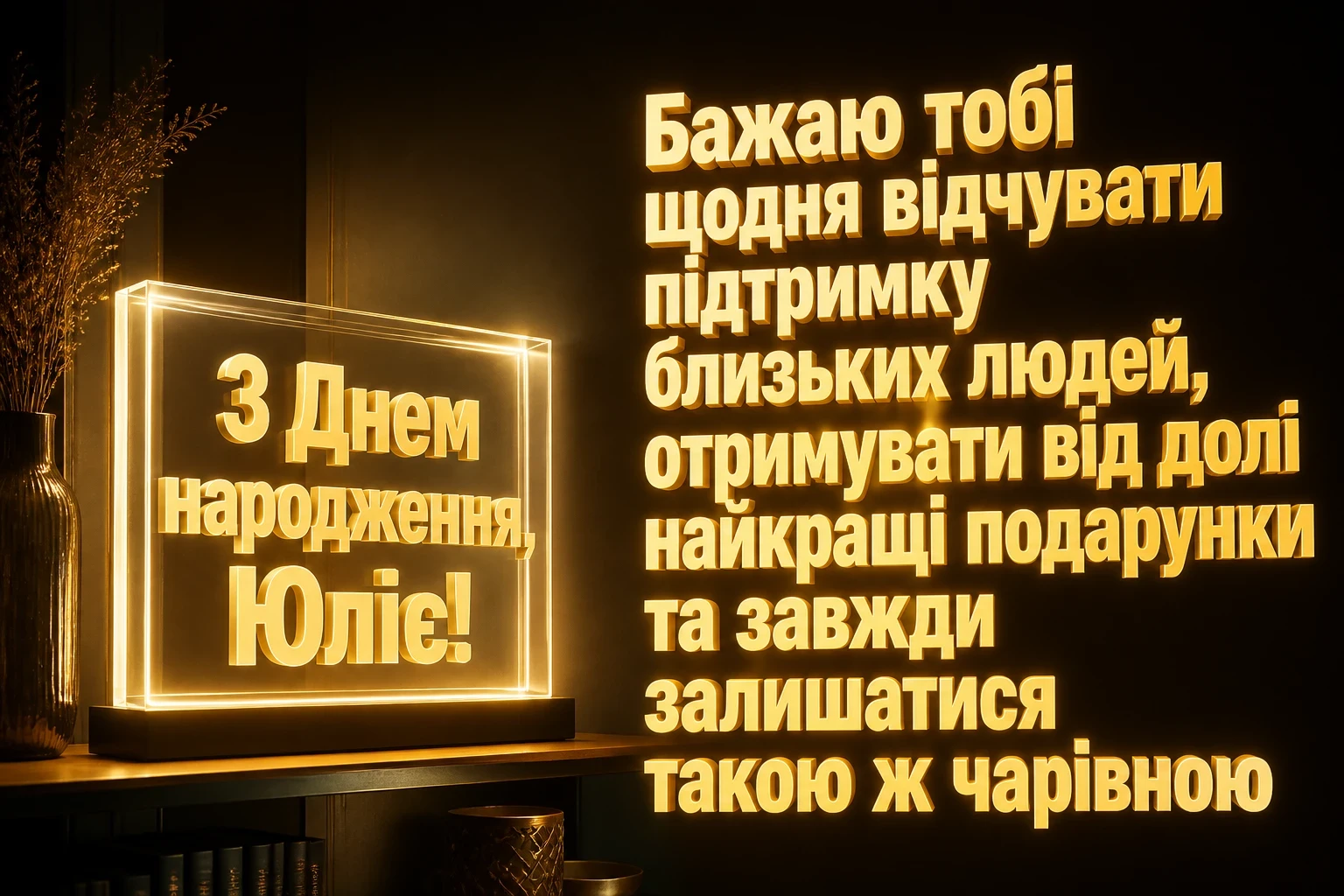 з днем народження юлія