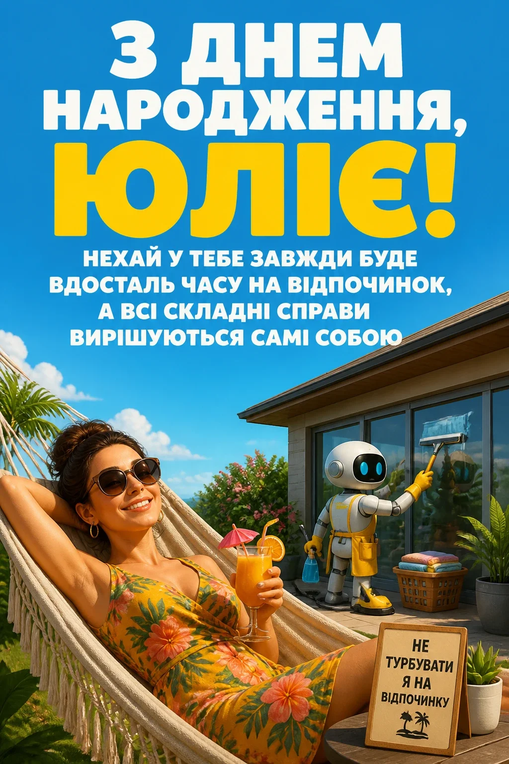 з днем народження юлія