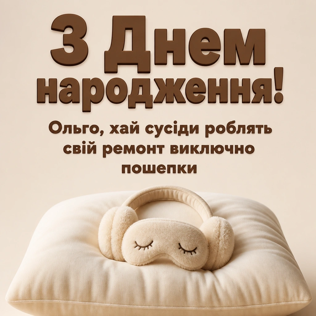 з днем народження ольга