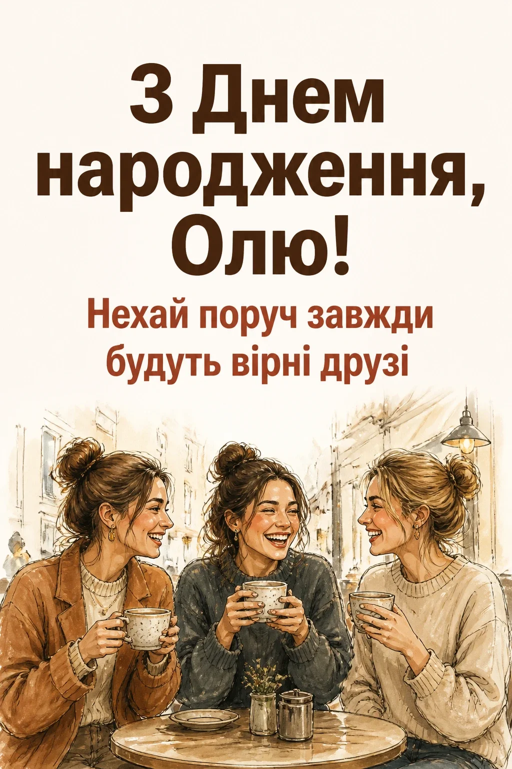 з днем народження ольга