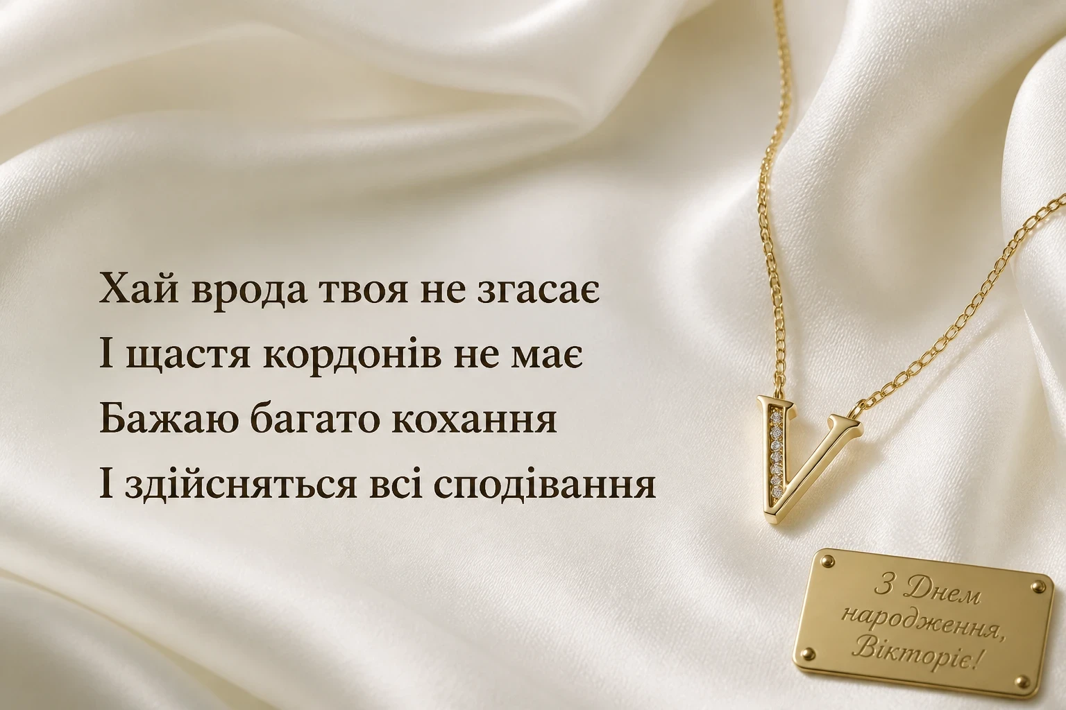 вікторія з днем народження