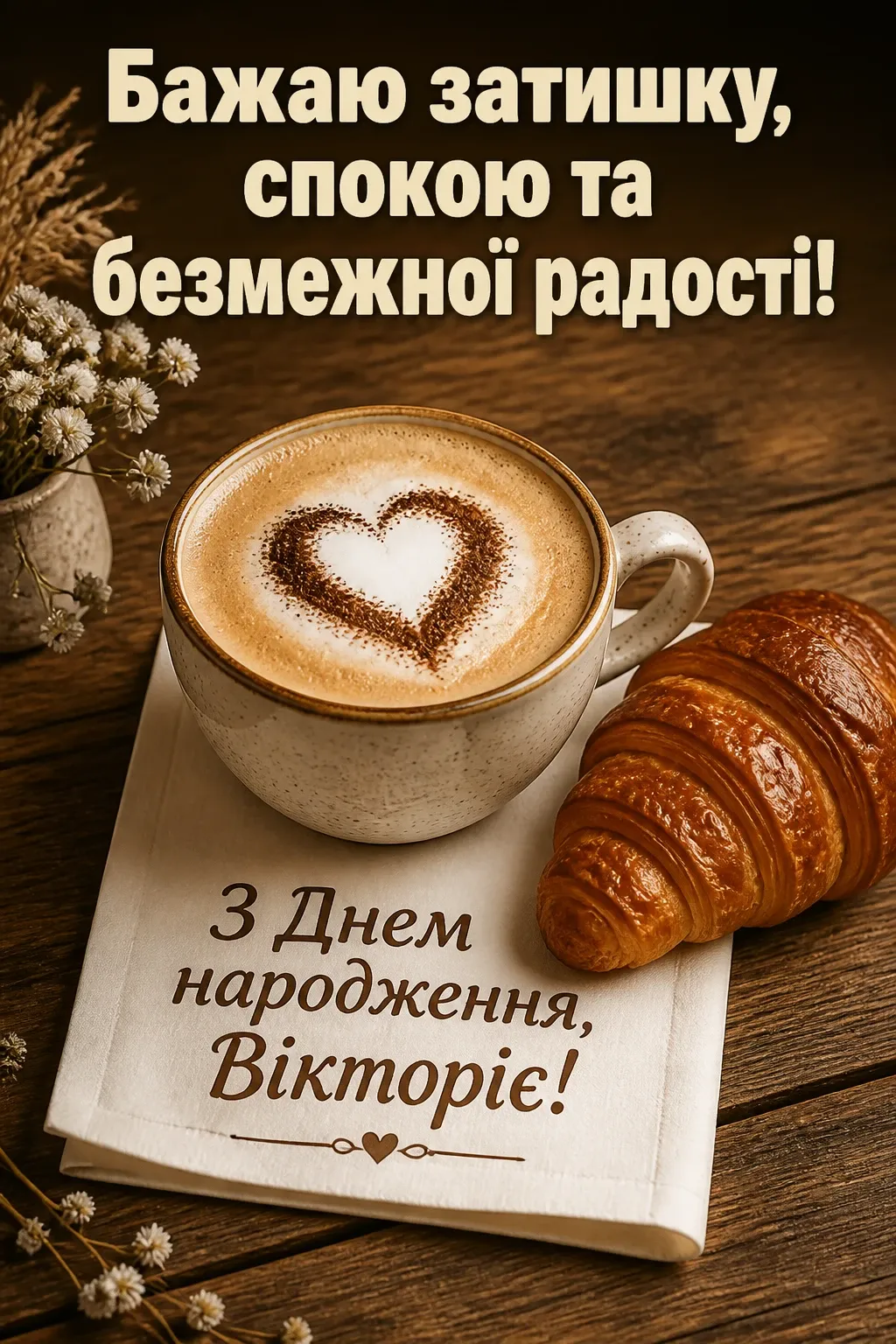 вікторія з днем народження