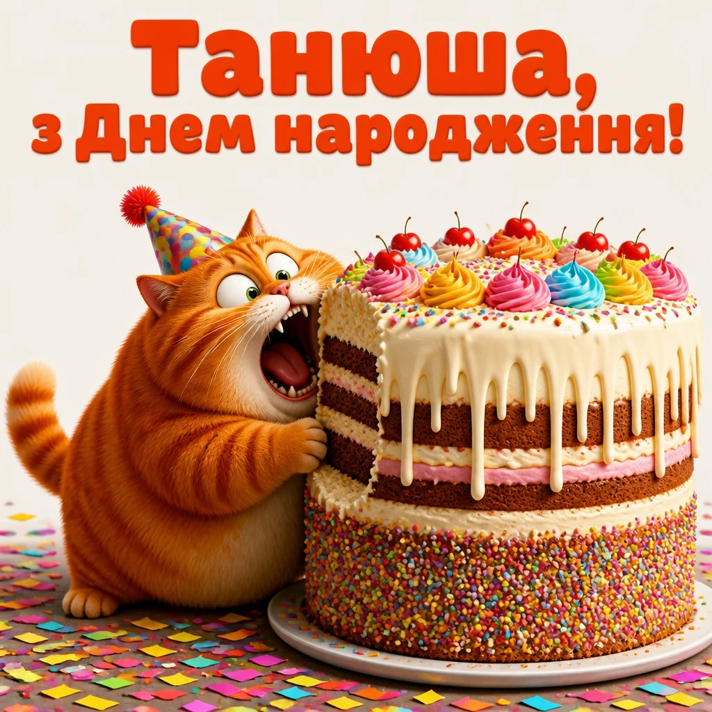танюша з днем народження