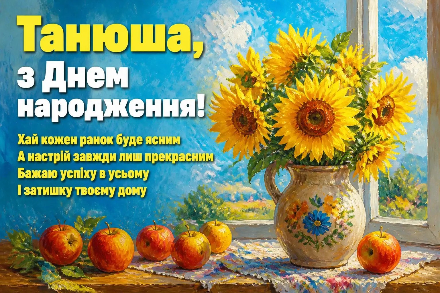 танюша з днем народження