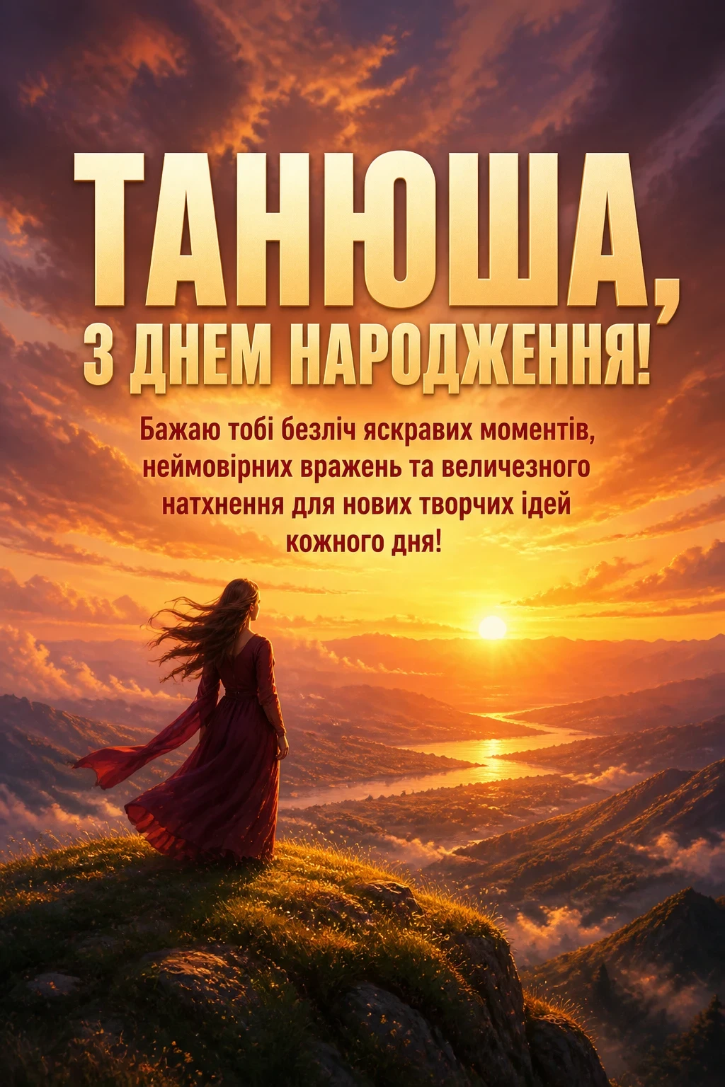танюша з днем народження