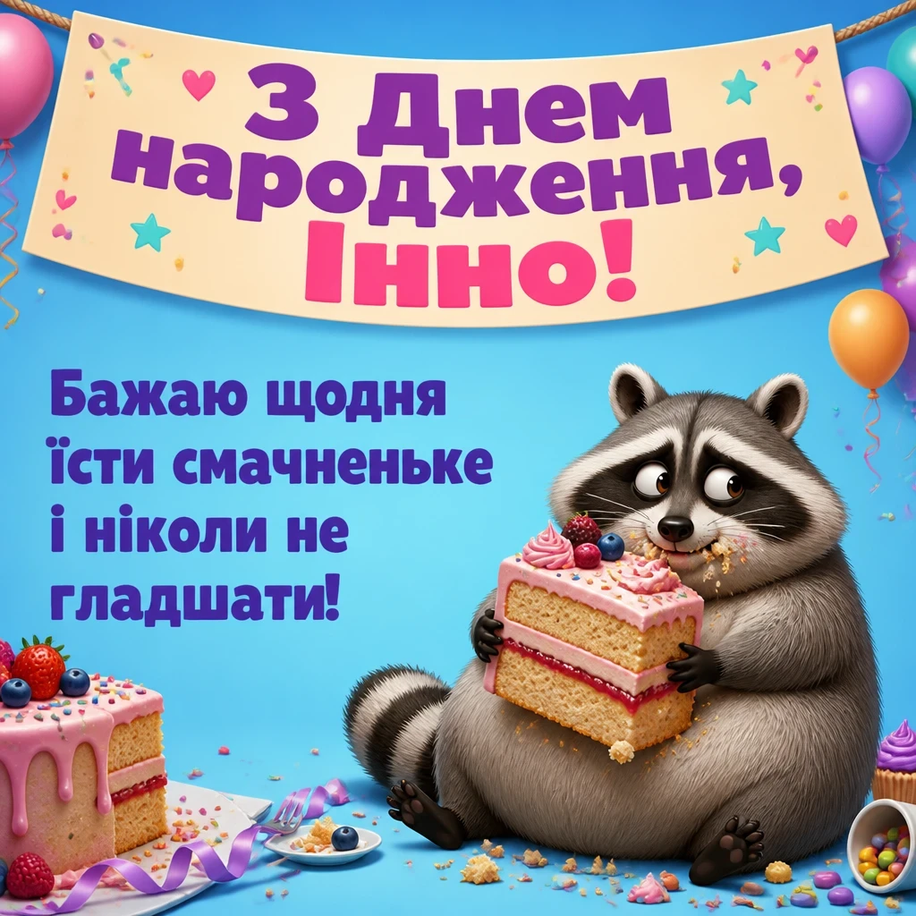 з днем народження інна