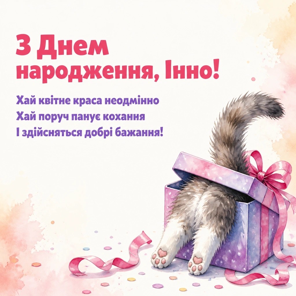з днем народження інна