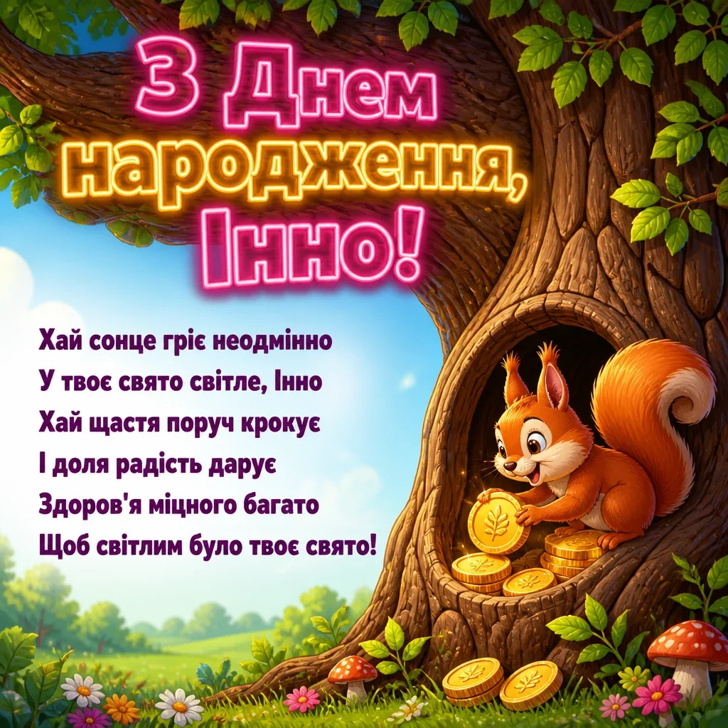 з днем народження інна