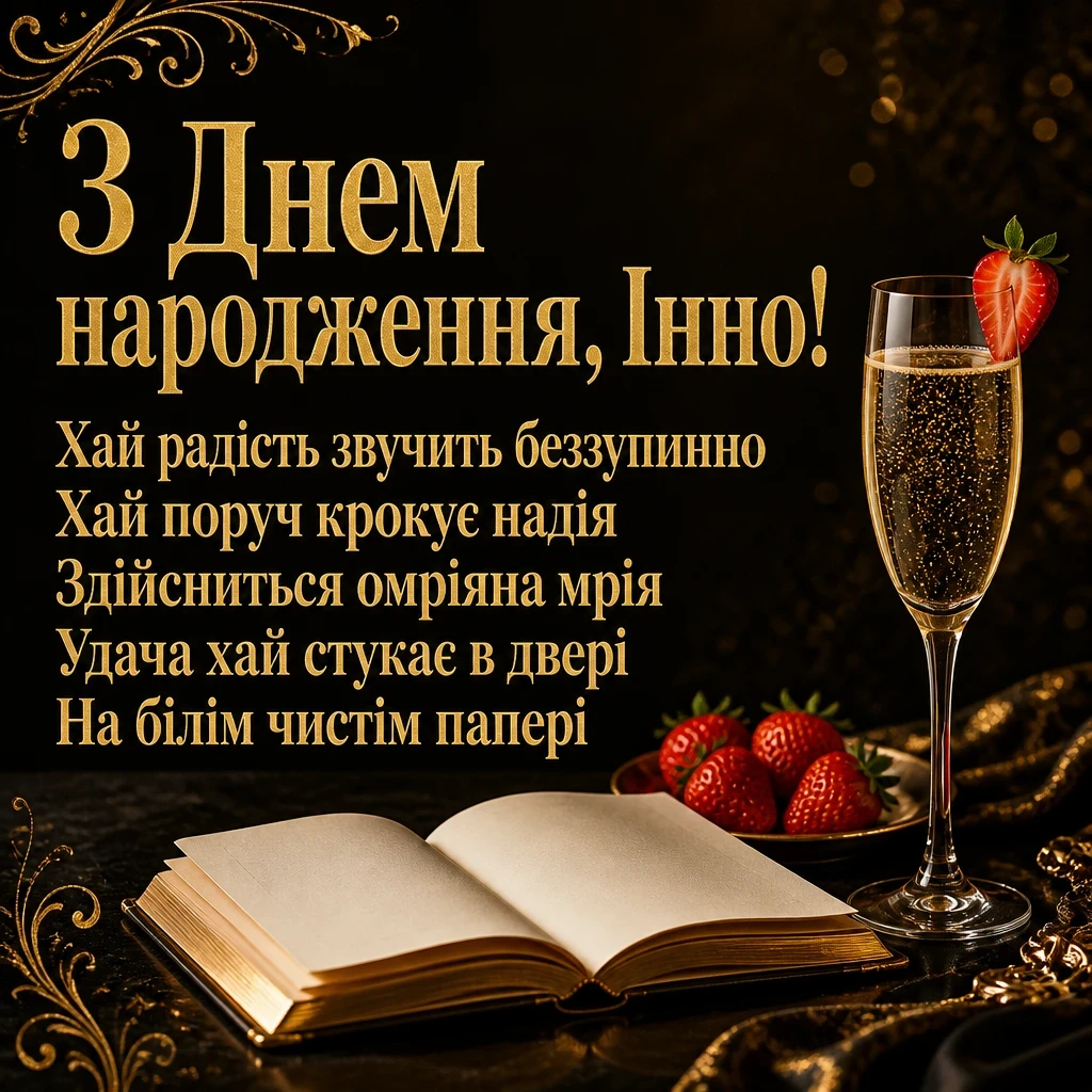 з днем народження інна
