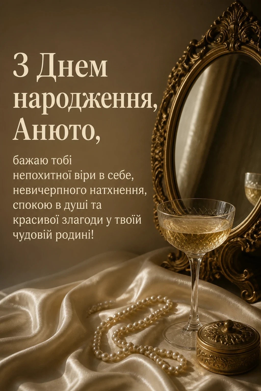 анюта з днем народження