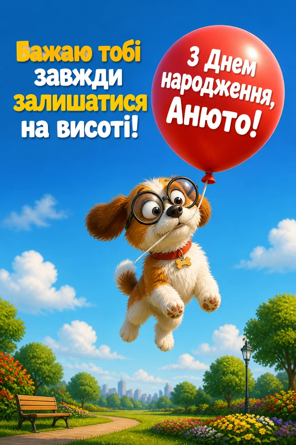 анюта з днем народження