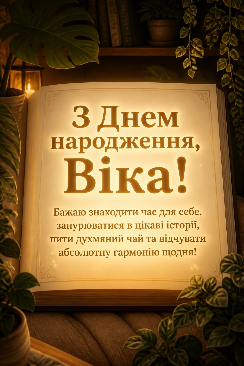 з днем народження віка