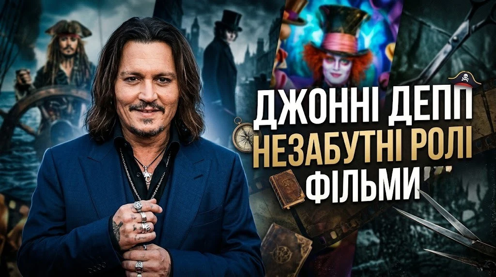 Найкращі фільми Джонні Деппа, які варто переглянути