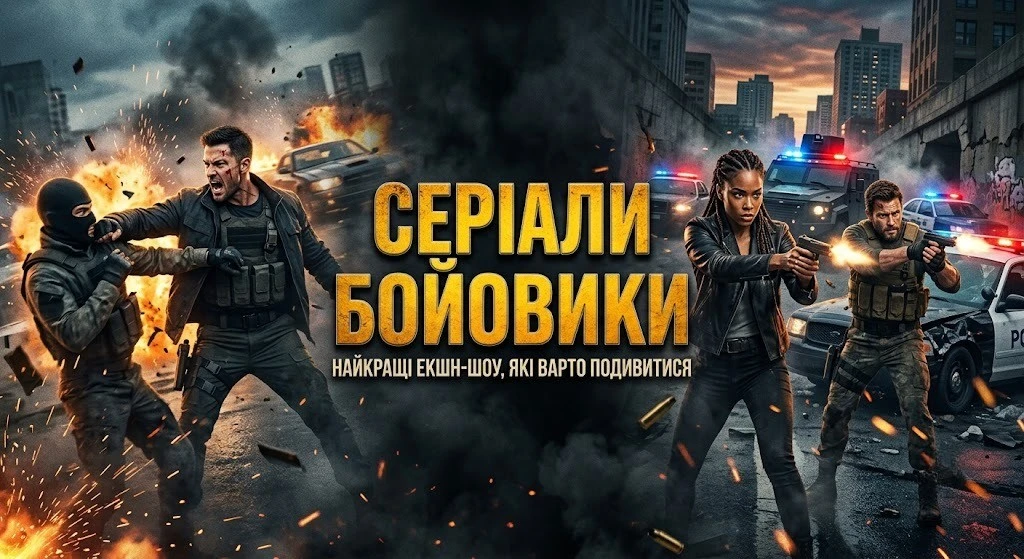 Серіали бойовики, що варто переглянути обов’язково