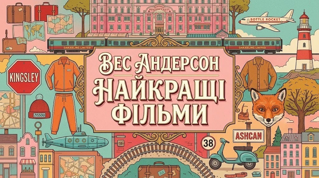 Найкращі фільми Веса Андерсона: повний перелік стрічок